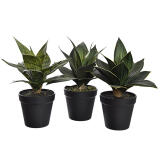 Kunstplant Sanseveria 24 cm (per stuk)